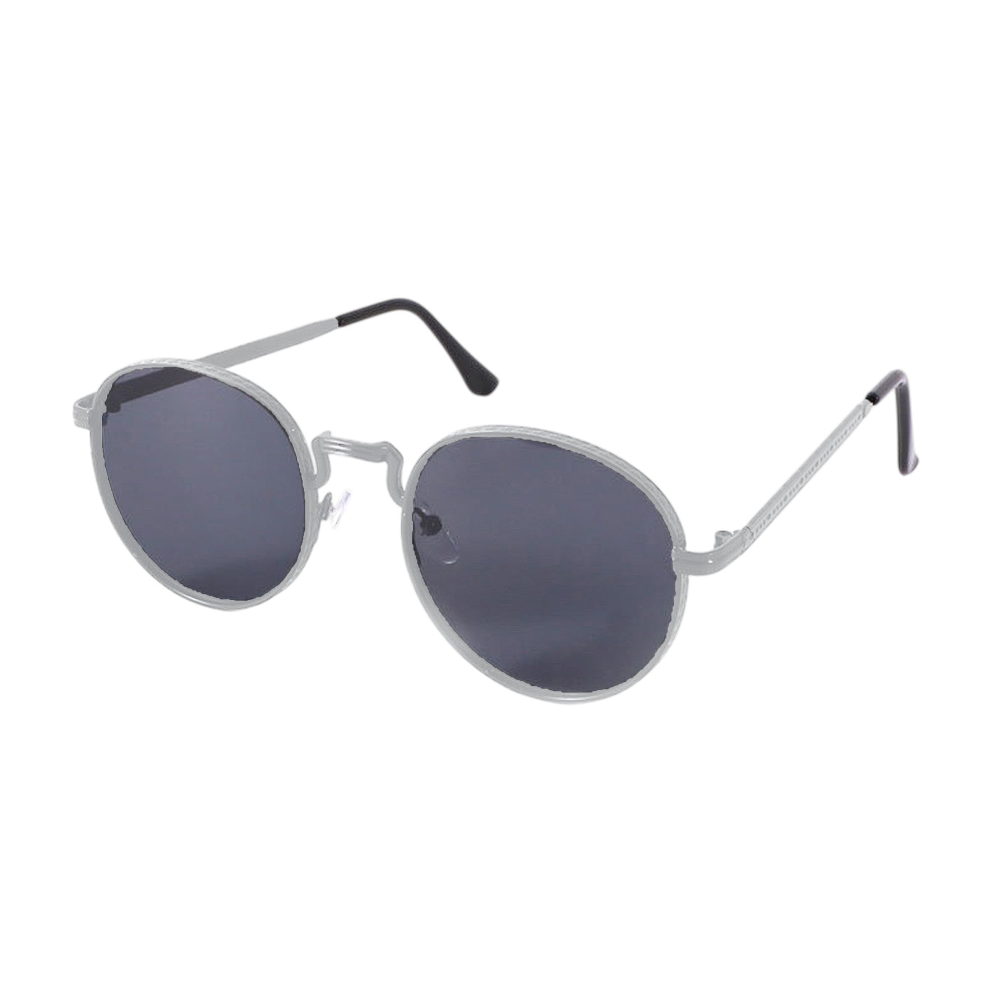 Anna-Kaci Women's Retro Metal Round Sunglasses