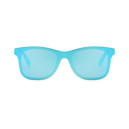 Anna-Kaci Women's Unisex Classic Square Frame Sunglasses with UV400 Protection and Lightweight  Design
