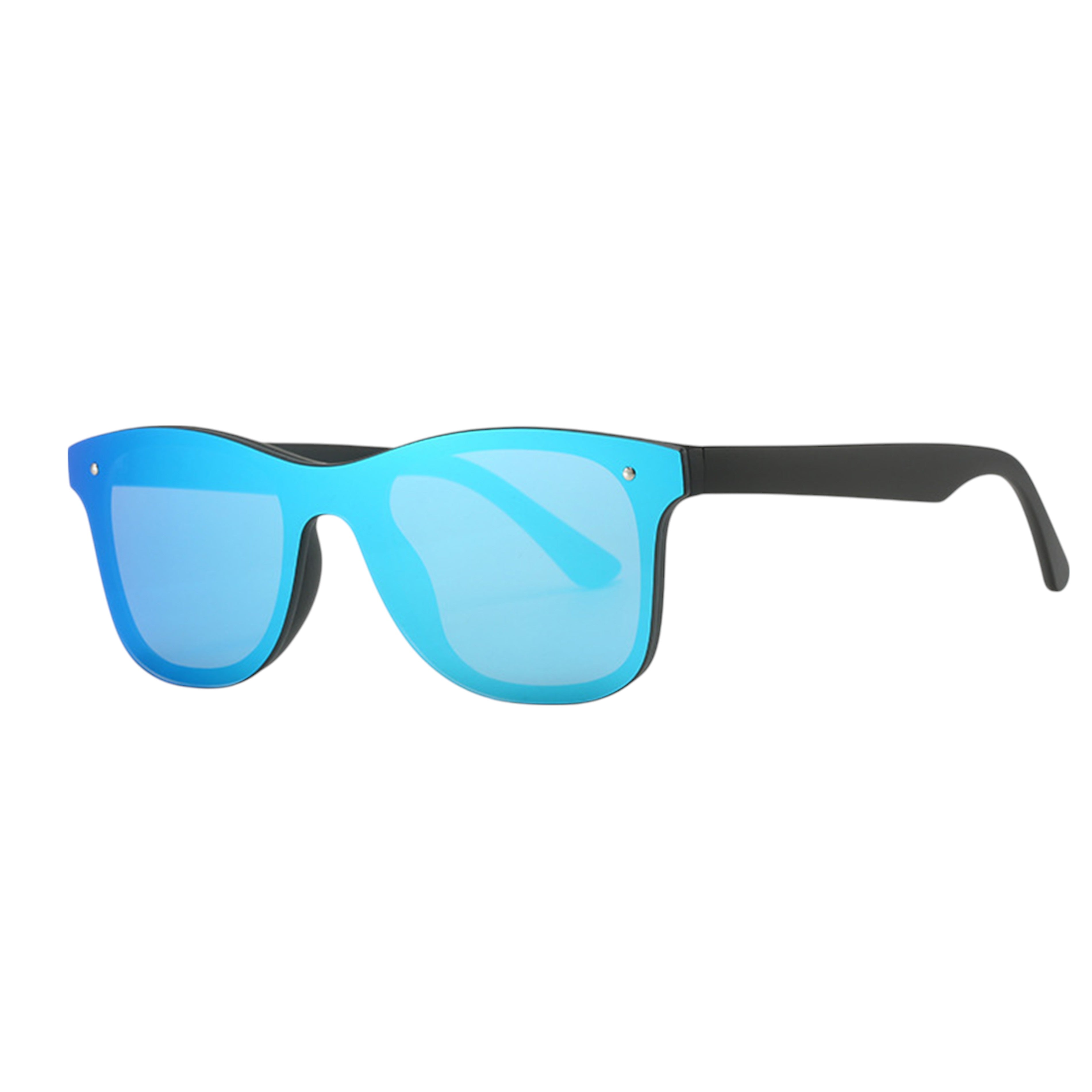 Anna-Kaci Women's Unisex Classic Square Frame Sunglasses with UV400 Protection and Lightweight  Design