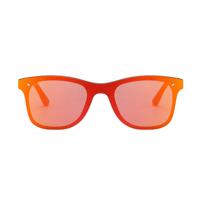 Anna-Kaci Women's Unisex Classic Square Frame Sunglasses with UV400 Protection and Lightweight  Design