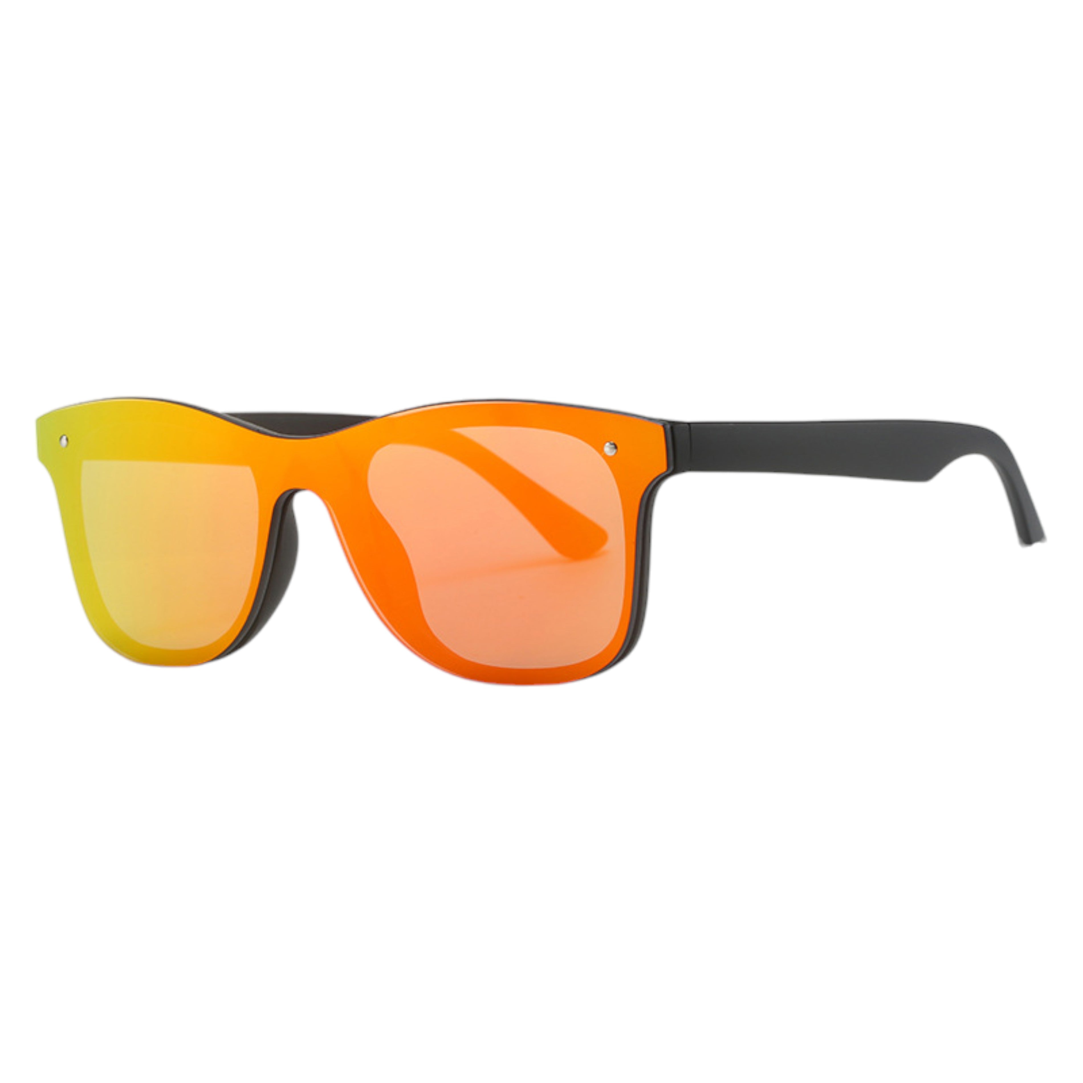 Anna-Kaci Women's Unisex Classic Square Frame Sunglasses with UV400 Protection and Lightweight  Design