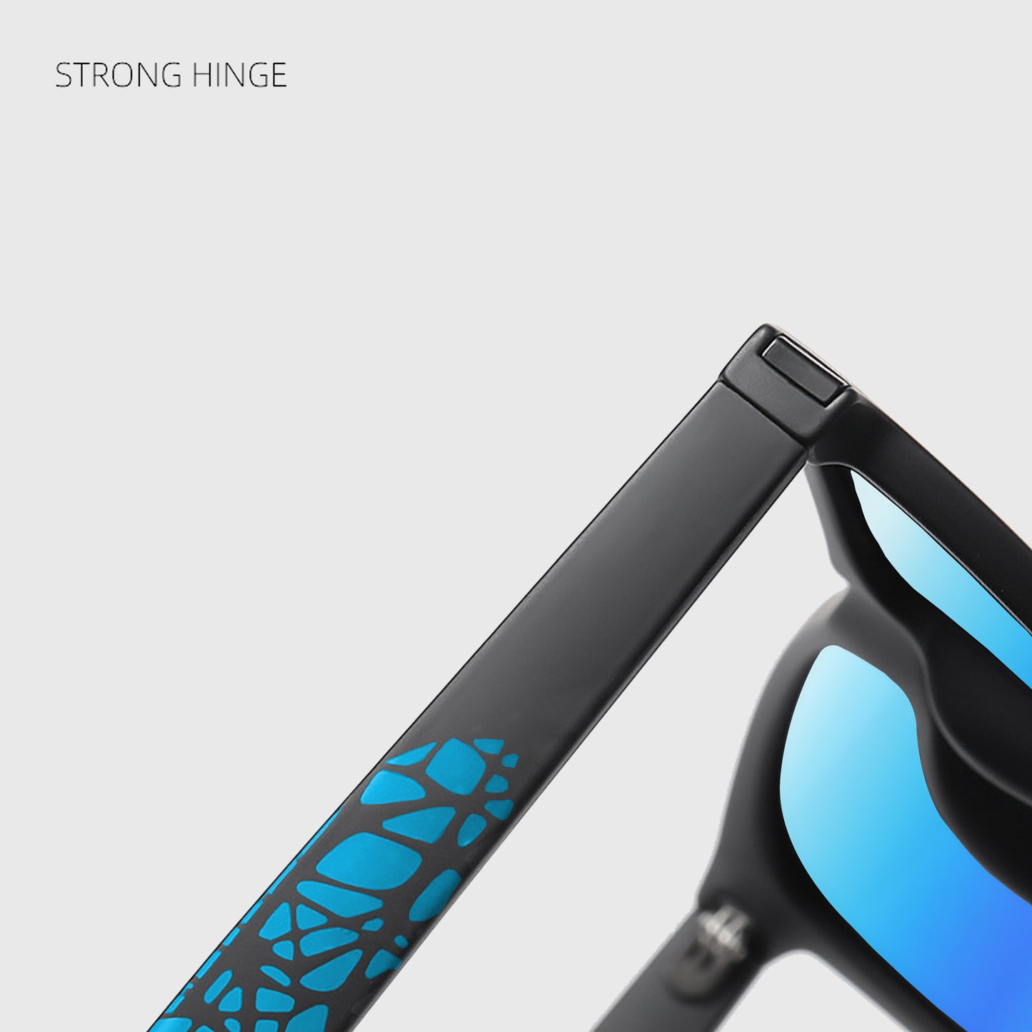 Anna-Kaci Men's Polarized TR Frame Sunglasses for Outdoor Activities