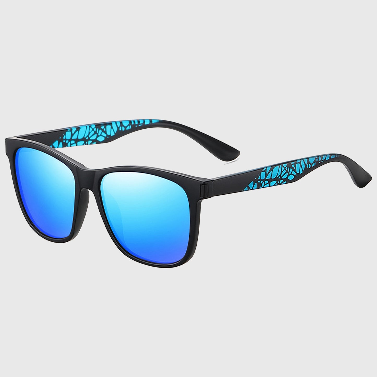 Anna-Kaci Men's Polarized TR Frame Sunglasses for Outdoor Activities