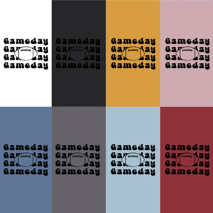 Gameday Glory: American Football Design Shirt