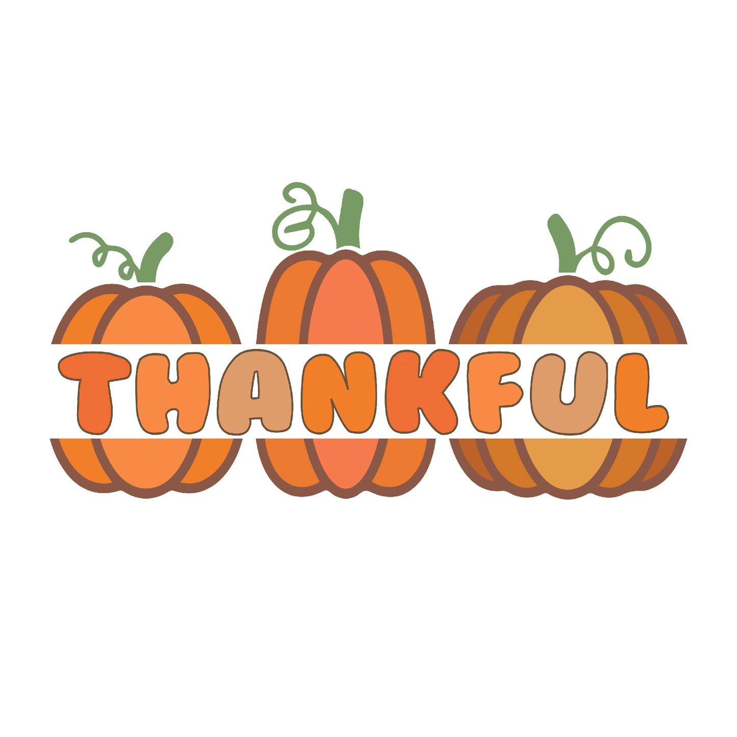 ''Thankful Pumpkins Trio" Tee: Gratitude in Every Stitch
