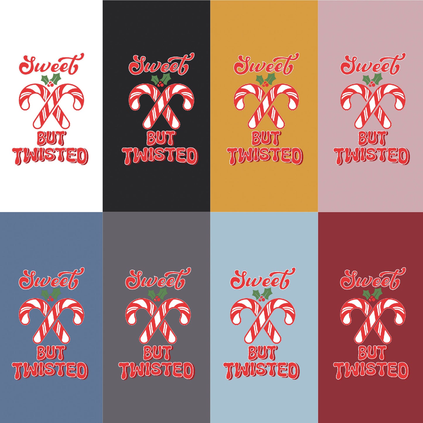 Candy Cane Chronicles: 'Sweet but Twisted' Holiday Tee