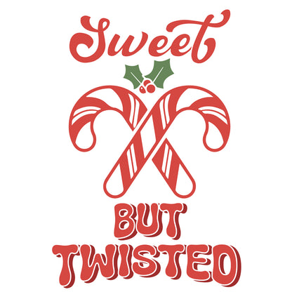 Candy Cane Chronicles: 'Sweet but Twisted' Holiday Tee
