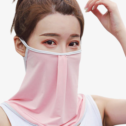 Anna-Kaci Women's Lightweight Face Cover Scarf with Ear Loops