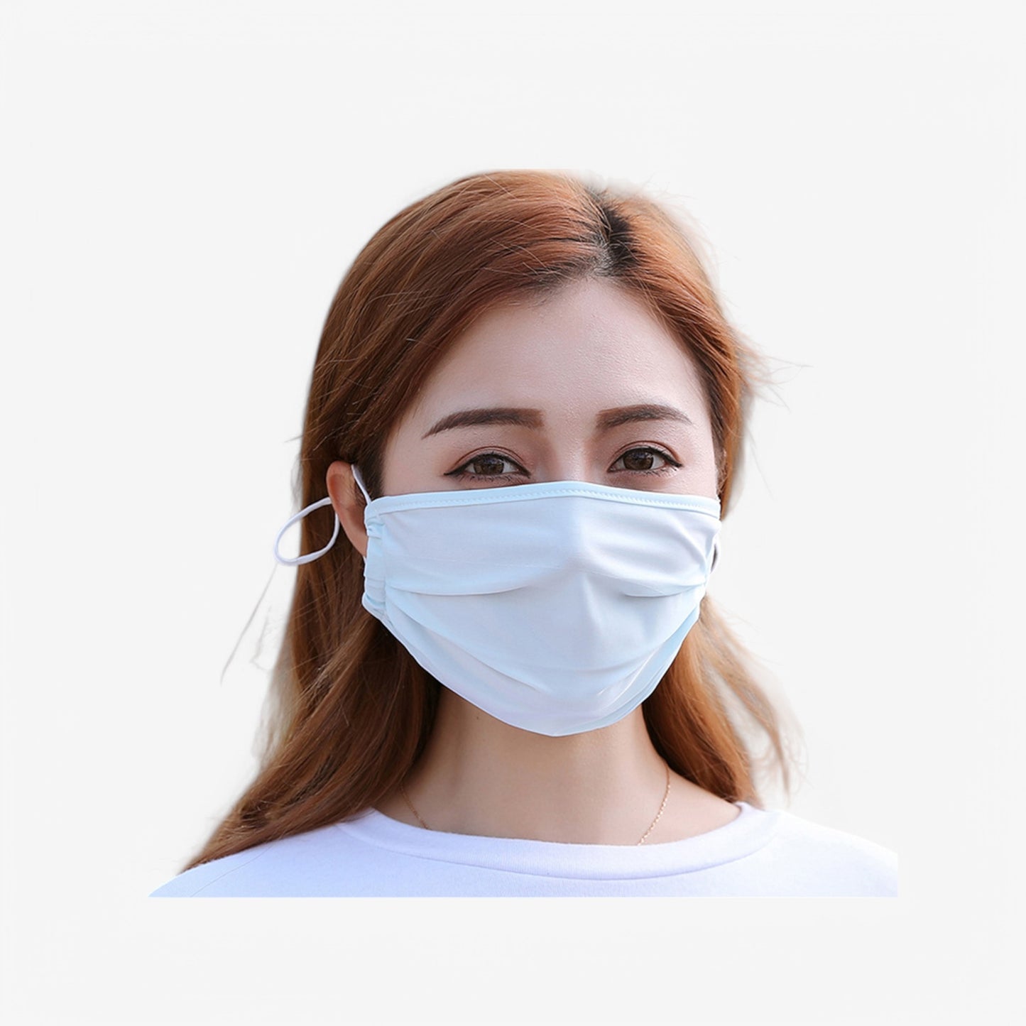 Anna-Kaci Women's Reusable Fabric Face Mask with Adjustable Ear Loops