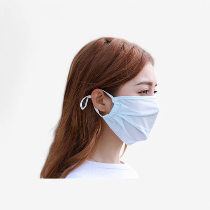 Anna-Kaci Women's Reusable Fabric Face Mask with Adjustable Ear Loops