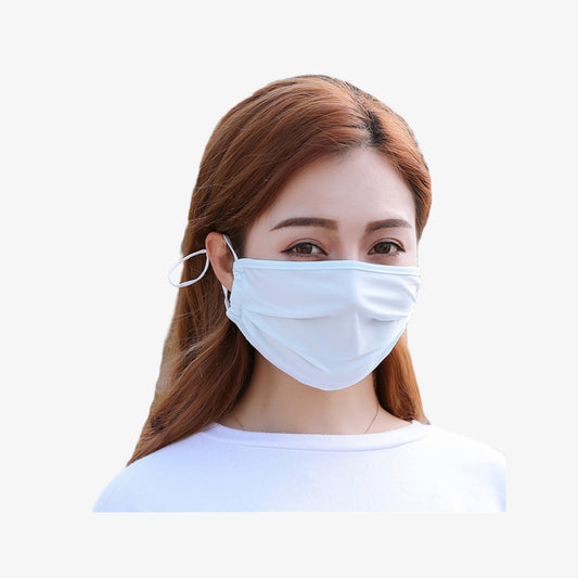 Anna-Kaci Women's Reusable Fabric Face Mask with Adjustable Ear Loops
