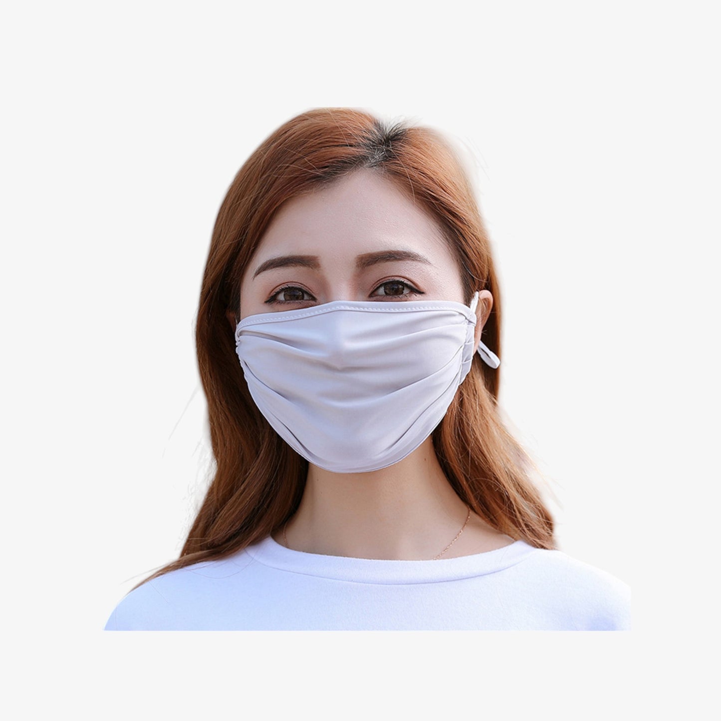 Anna-Kaci Women's Reusable Fabric Face Mask with Adjustable Ear Loops