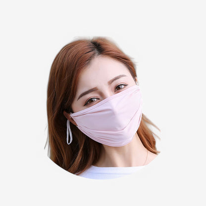 Anna-Kaci Women's Reusable Fabric Face Mask with Adjustable Ear Loops