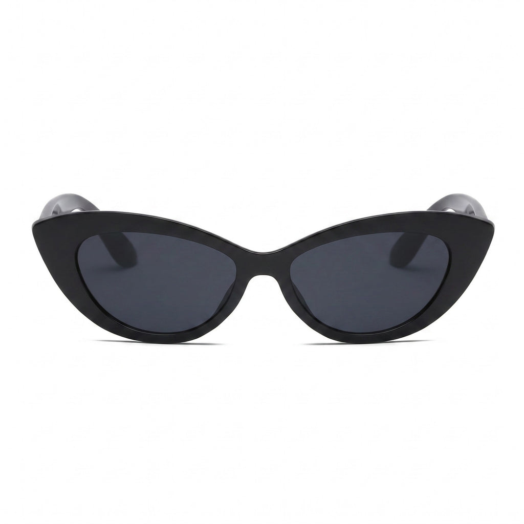 Anna-Kaci Women's Retro Cat Eye Sunglasses Fashionable Oversized Frame Elegant Design for Stylish Look
