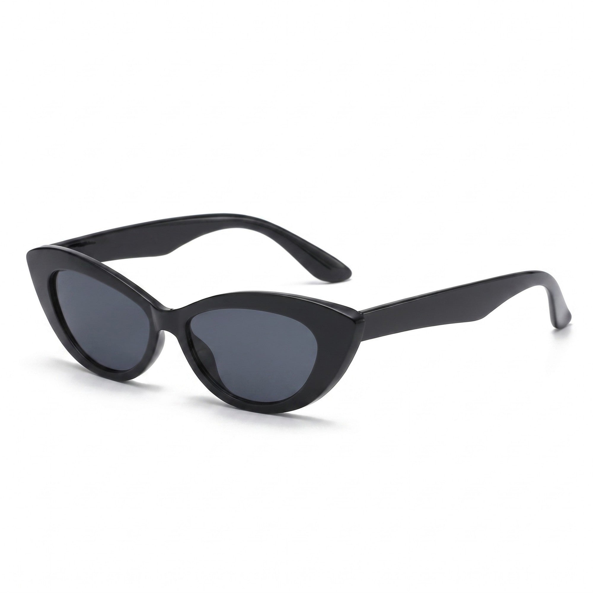 Anna-Kaci Women's Retro Cat Eye Sunglasses Fashionable Oversized Frame Elegant Design for Stylish Look