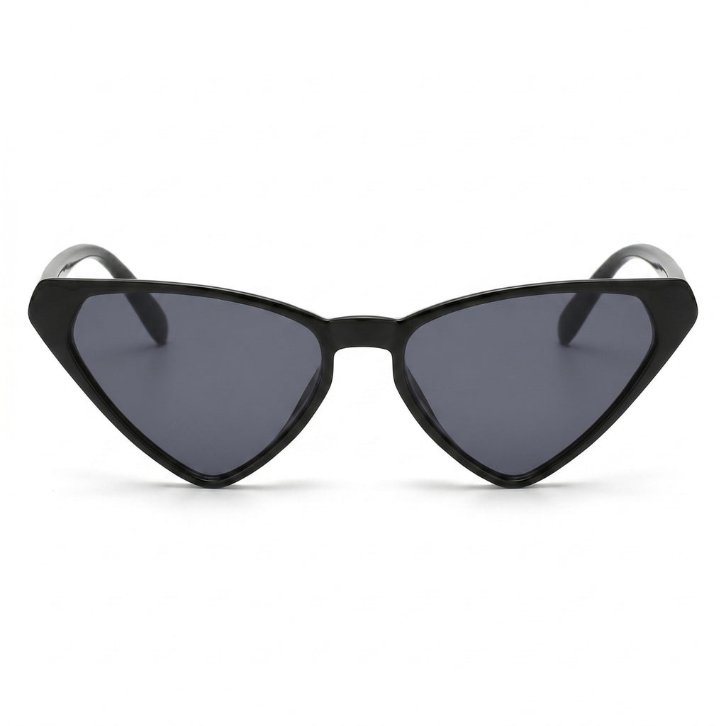 Anna-Kaci Women's Retro High Pointed Vintage Fashion Cat Eye Sunglasses Stylish Lightweight Eyewear