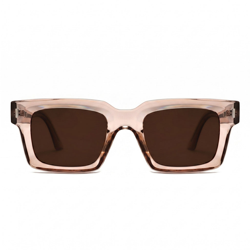 Anna-Kaci Women's Classic Square Retro Bold Sunglasses Oversized Fashionable Frame Stylish Design