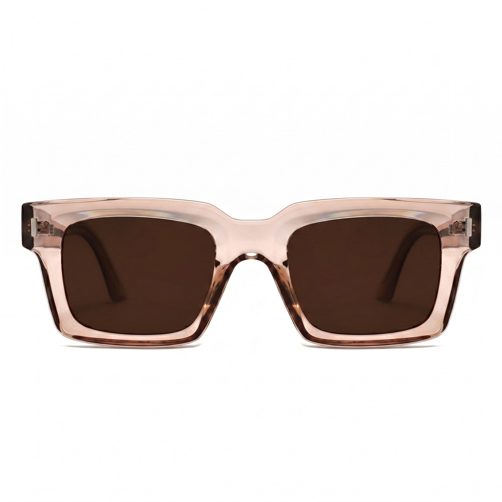 Anna-Kaci Women's Classic Square Retro Bold Sunglasses Oversized Fashionable Frame Stylish Design