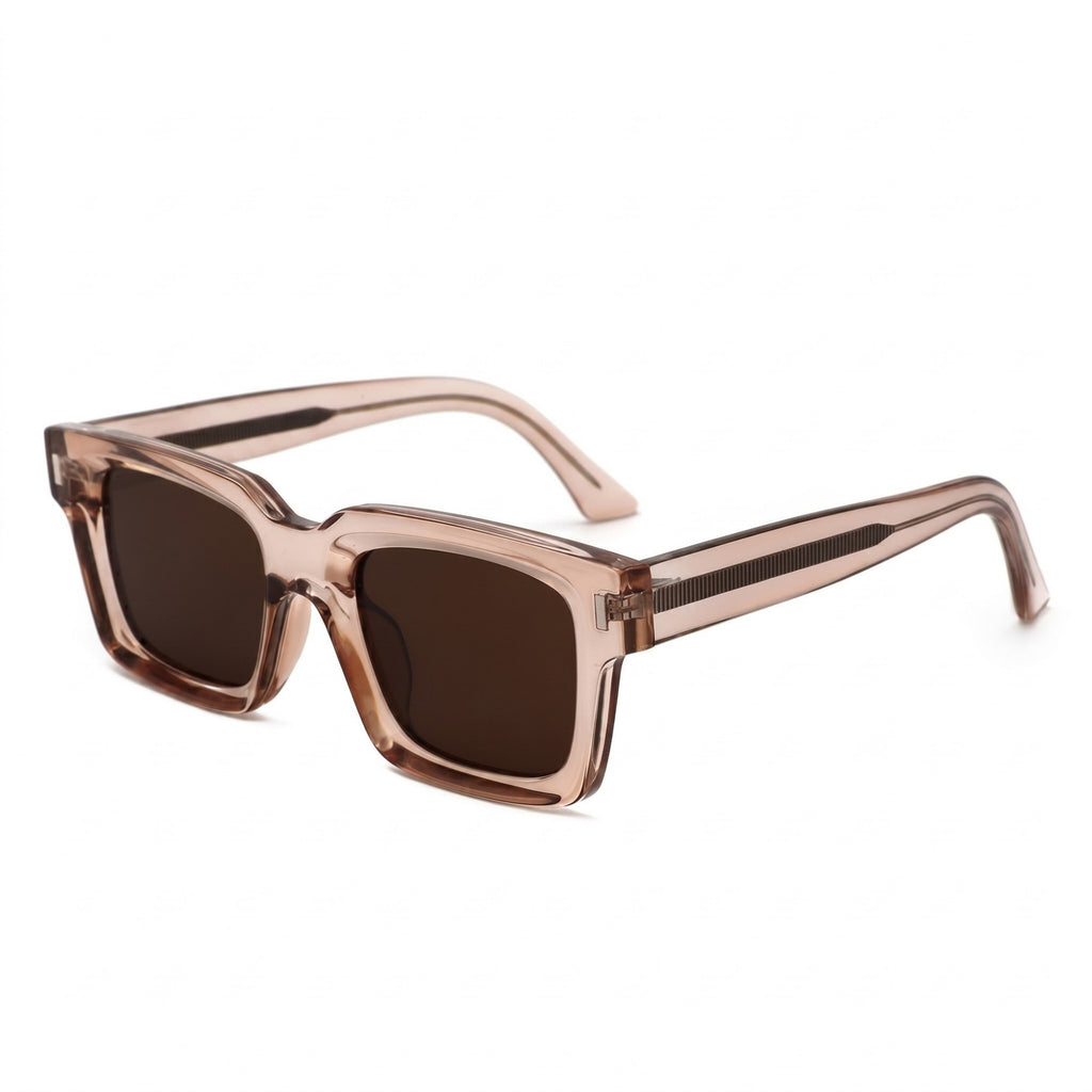 Anna-Kaci Women's Classic Square Retro Bold Sunglasses Oversized Fashionable Frame Stylish Design