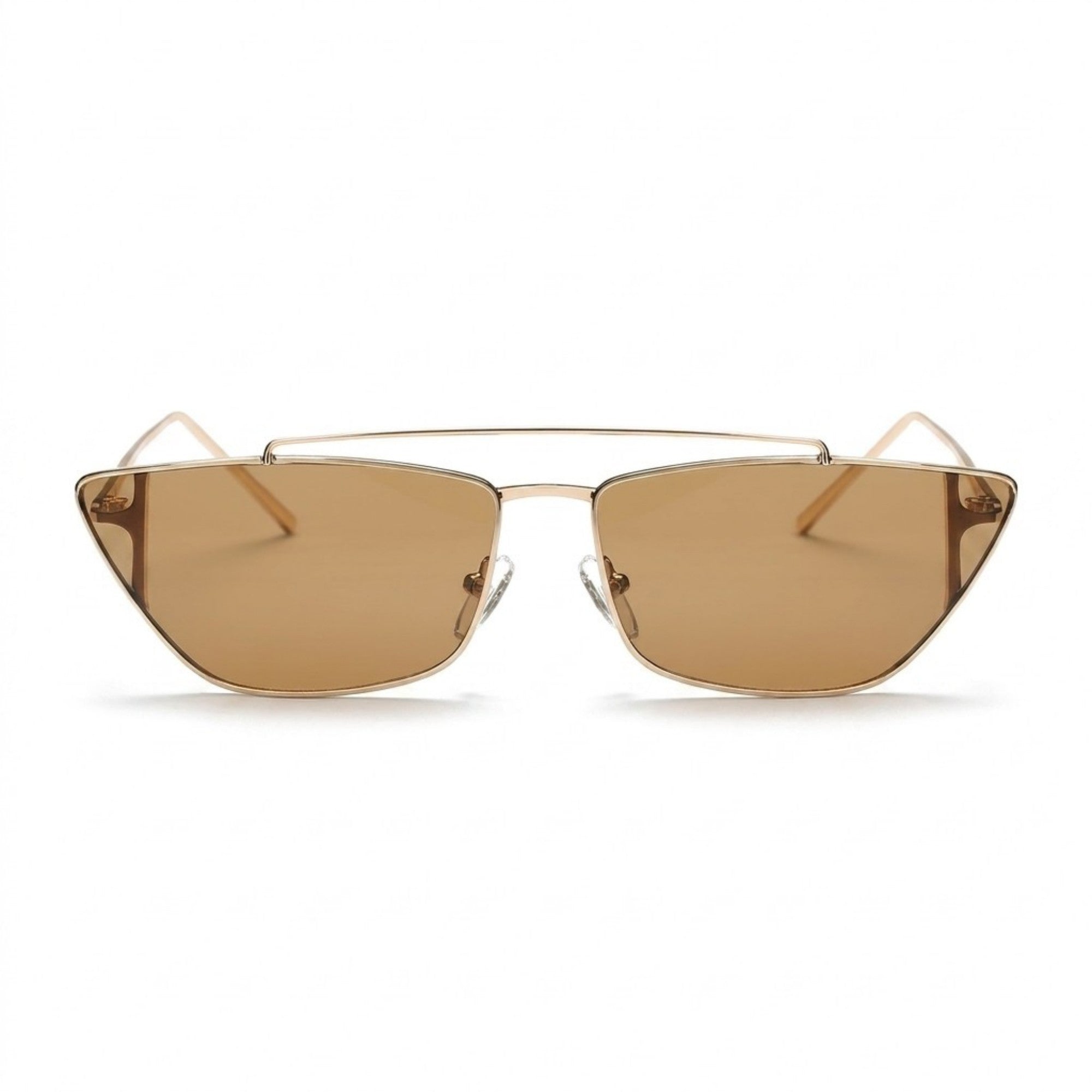Anna-Kaci Women's Oversized Cat Eye Sunglasses Lightweight Durable Frame Elegant Modern Design