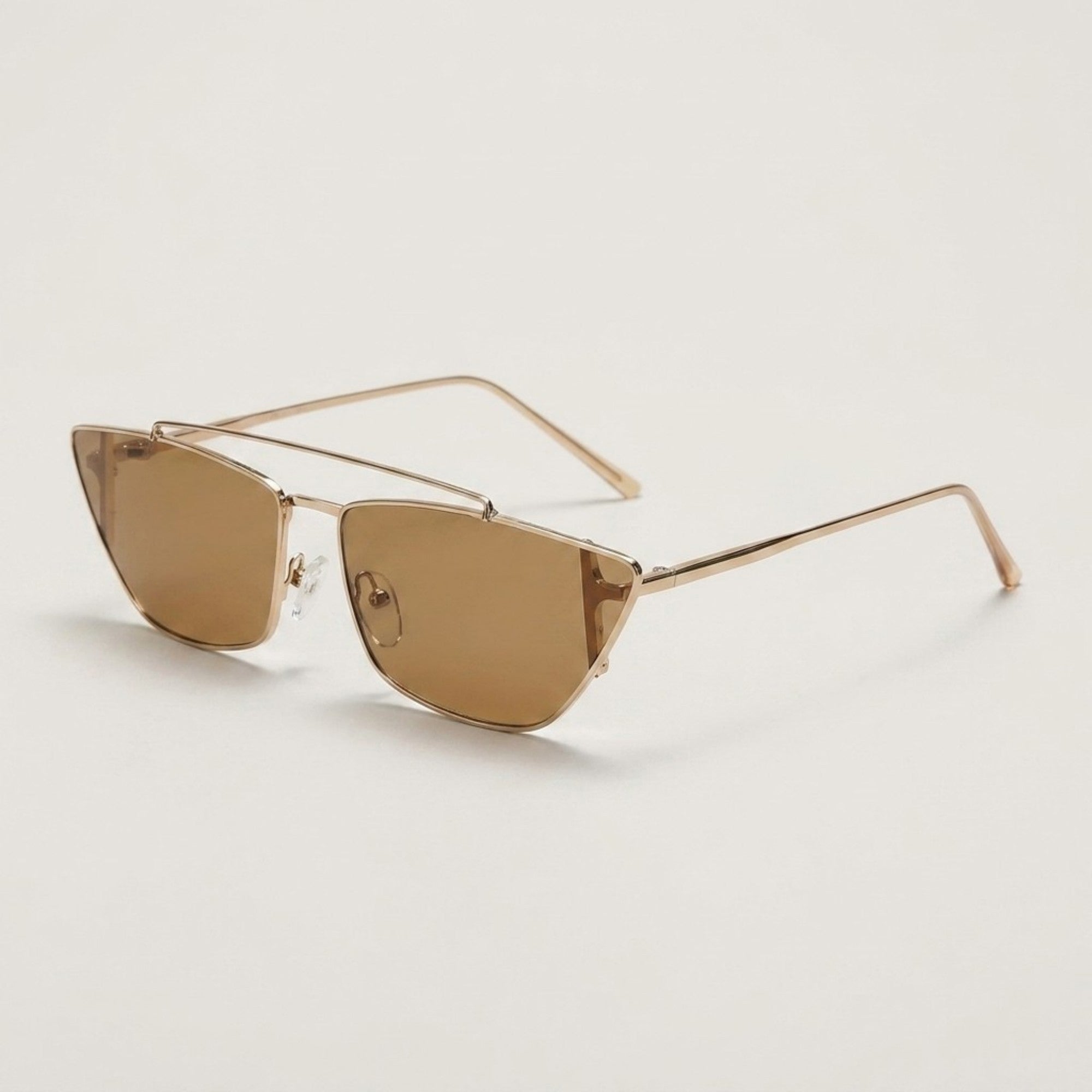 Anna-Kaci Women's Oversized Cat Eye Sunglasses Lightweight Durable Frame Elegant Modern Design