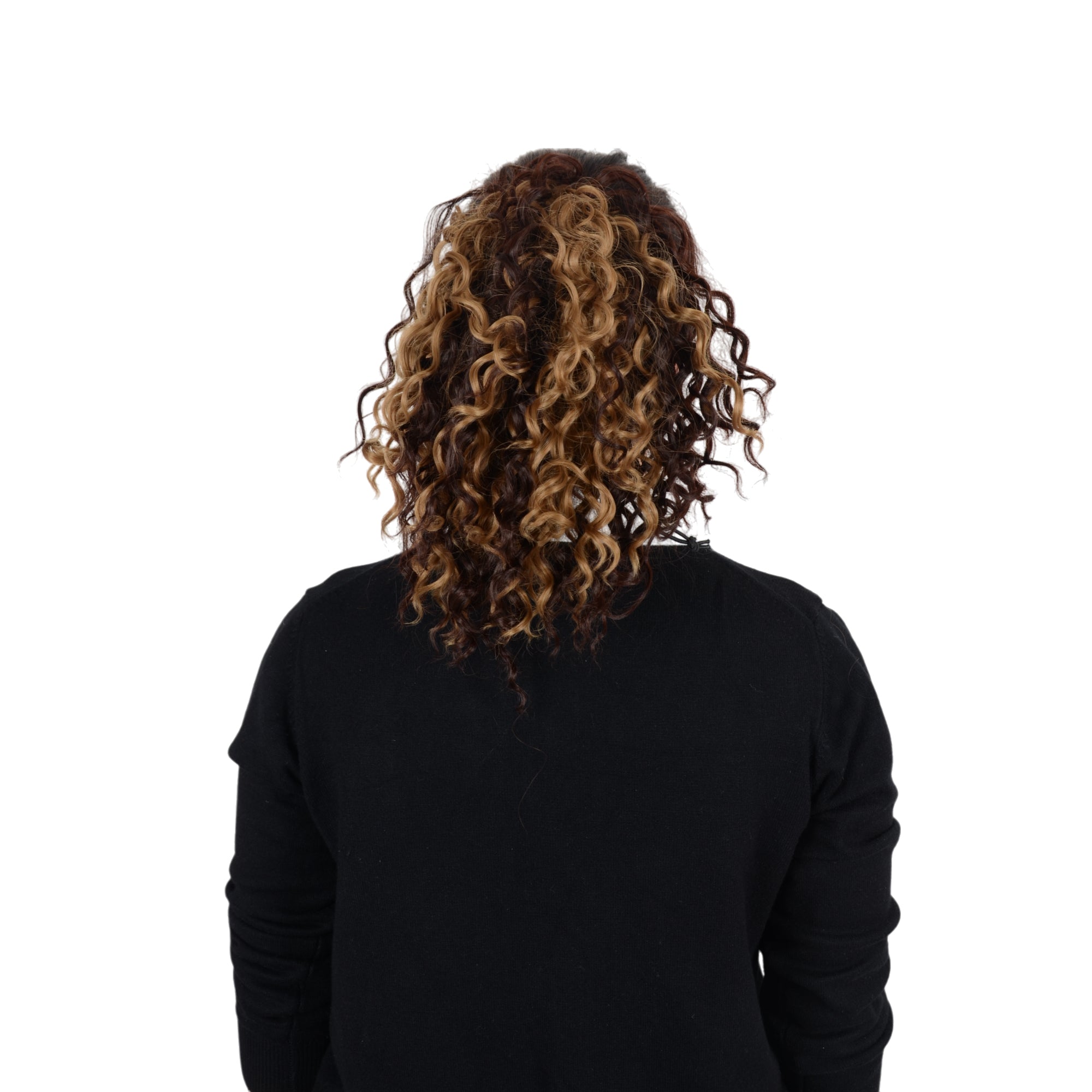 Alilang 10 Inch Short Curly Drawstring Ponytail Extension for Women Synthetic Clip-In Ponytail Hairpiece for Daily Use