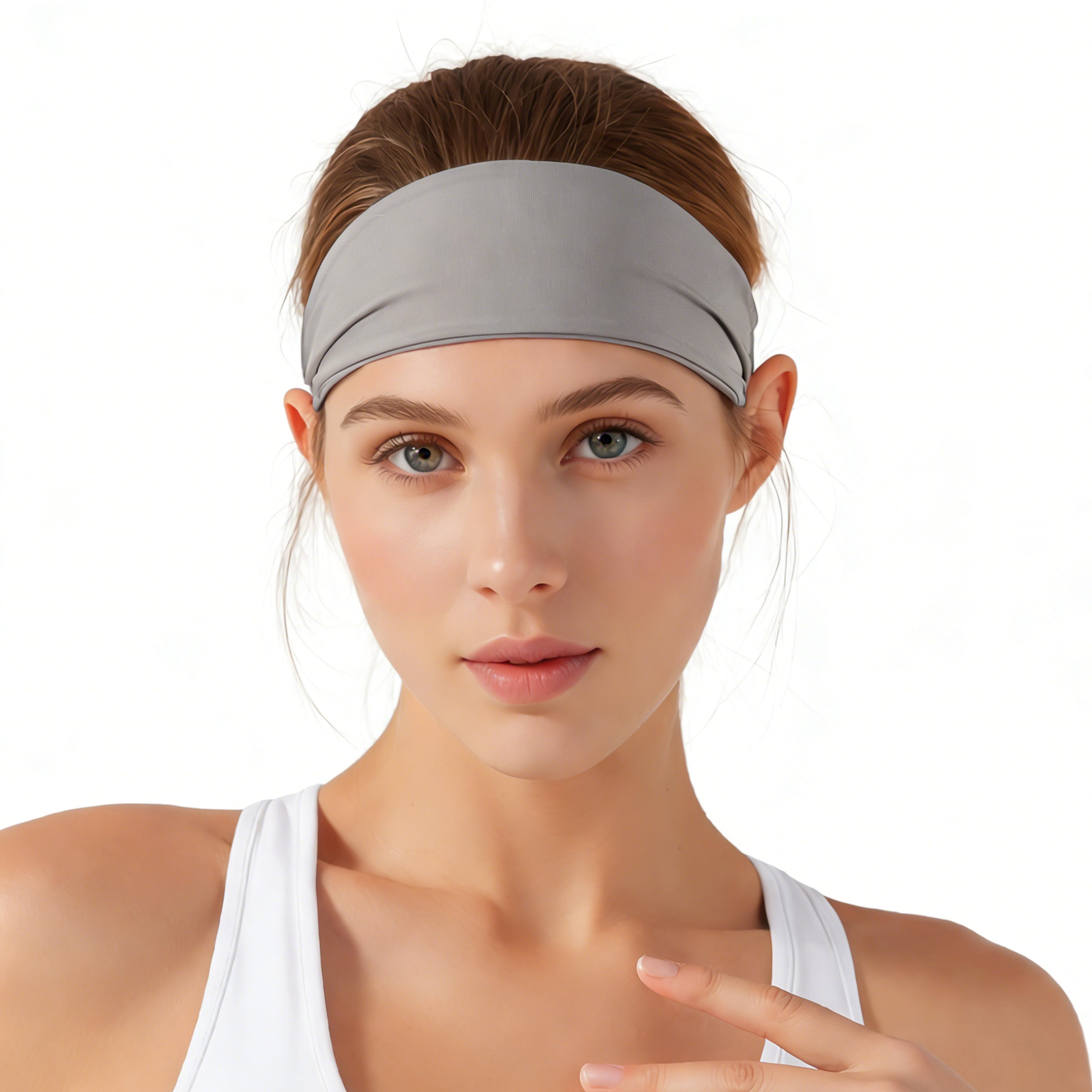 Anna-Kaci Stretchy Sports Headbands Sweat-Wicking Quick-Dry for Women and Men Running Yoga Workouts
