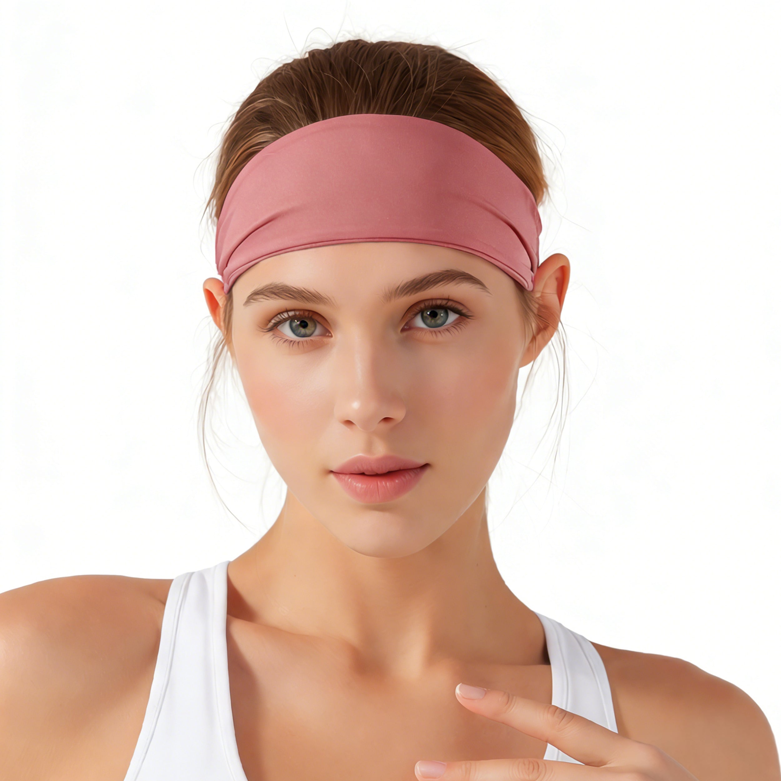 Anna-Kaci Stretchy Sports Headbands Sweat-Wicking Quick-Dry for Women and Men Running Yoga Workouts