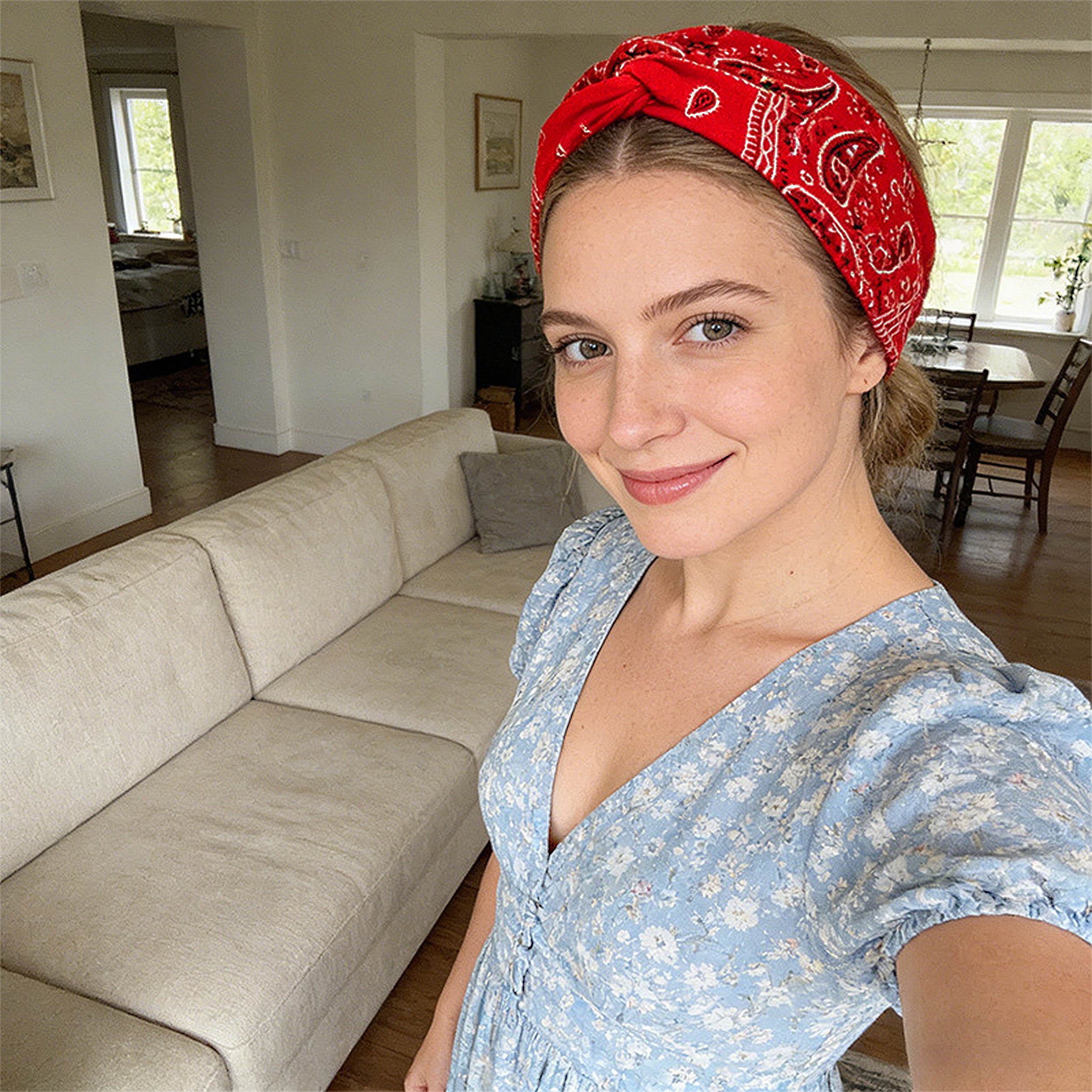 Anna-Kaci Women's Fashion Paisley Headbands Boho Style Moisture-Wicking Quick-Dry Elastic Sweat Hairband