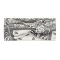 Anna-Kaci Women's Fashion Paisley Headbands Boho Style Moisture-Wicking Quick-Dry Elastic Sweat Hairband