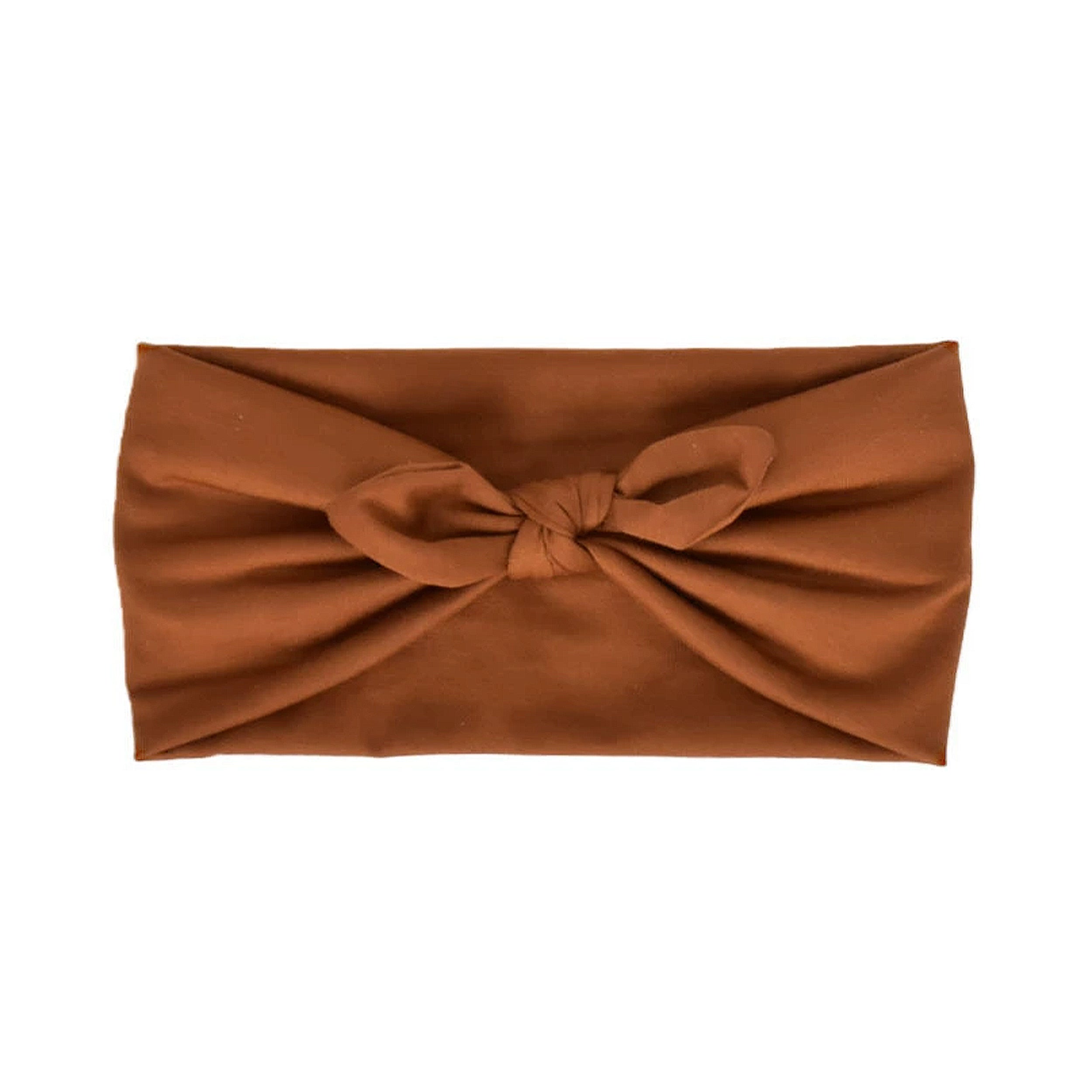Anna-Kaci Women's Fashion Bow Headbands Solid Color Moisture-Wicking Quick-Dry Elastic Sweat Hairbands