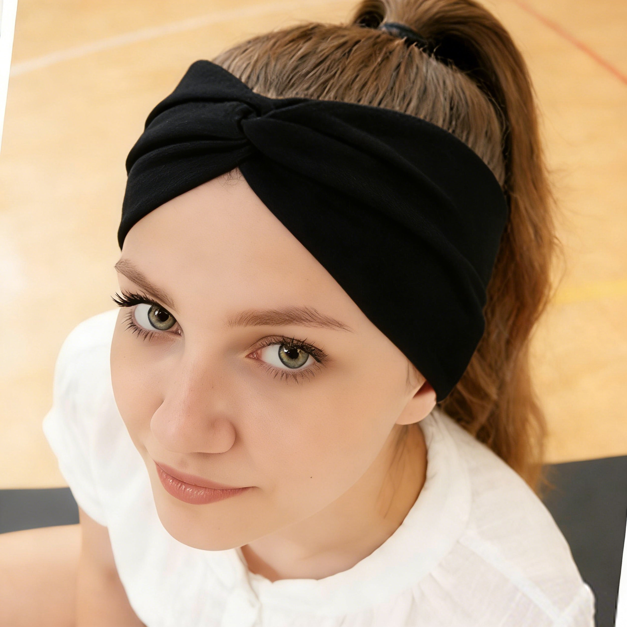 Anna-Kaci Women's Fashion Headbands, Knoted Design, Soft Comfy Moisture-Wicking Sports Hairbands