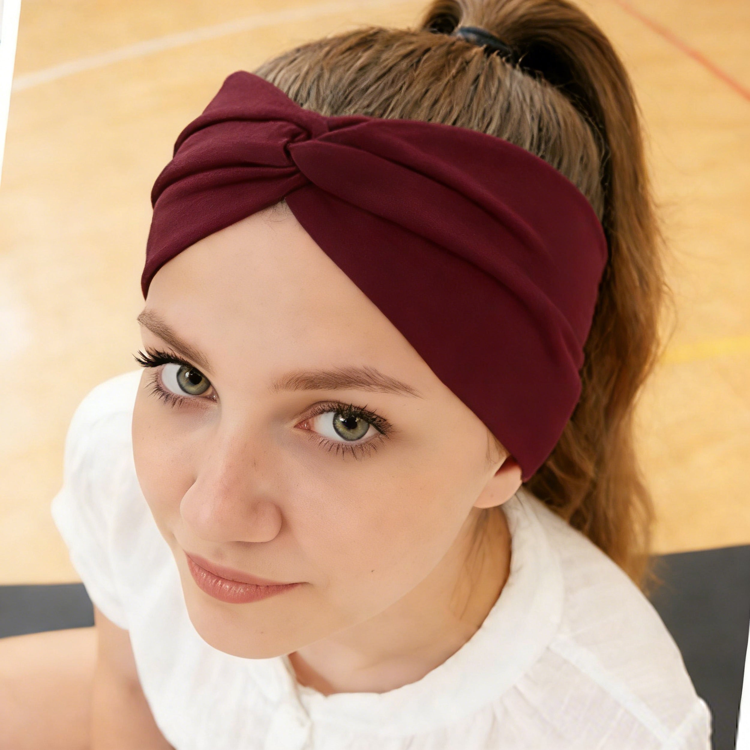 Anna-Kaci Women's Fashion Headbands, Knoted Design, Soft Comfy Moisture-Wicking Sports Hairbands