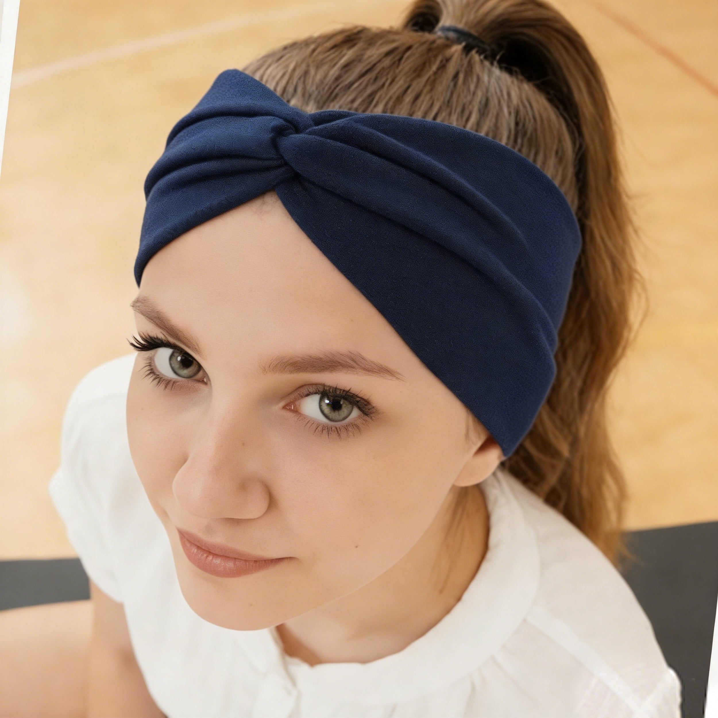 Anna-Kaci Women's Fashion Headbands, Knoted Design, Soft Comfy Moisture-Wicking Sports Hairbands
