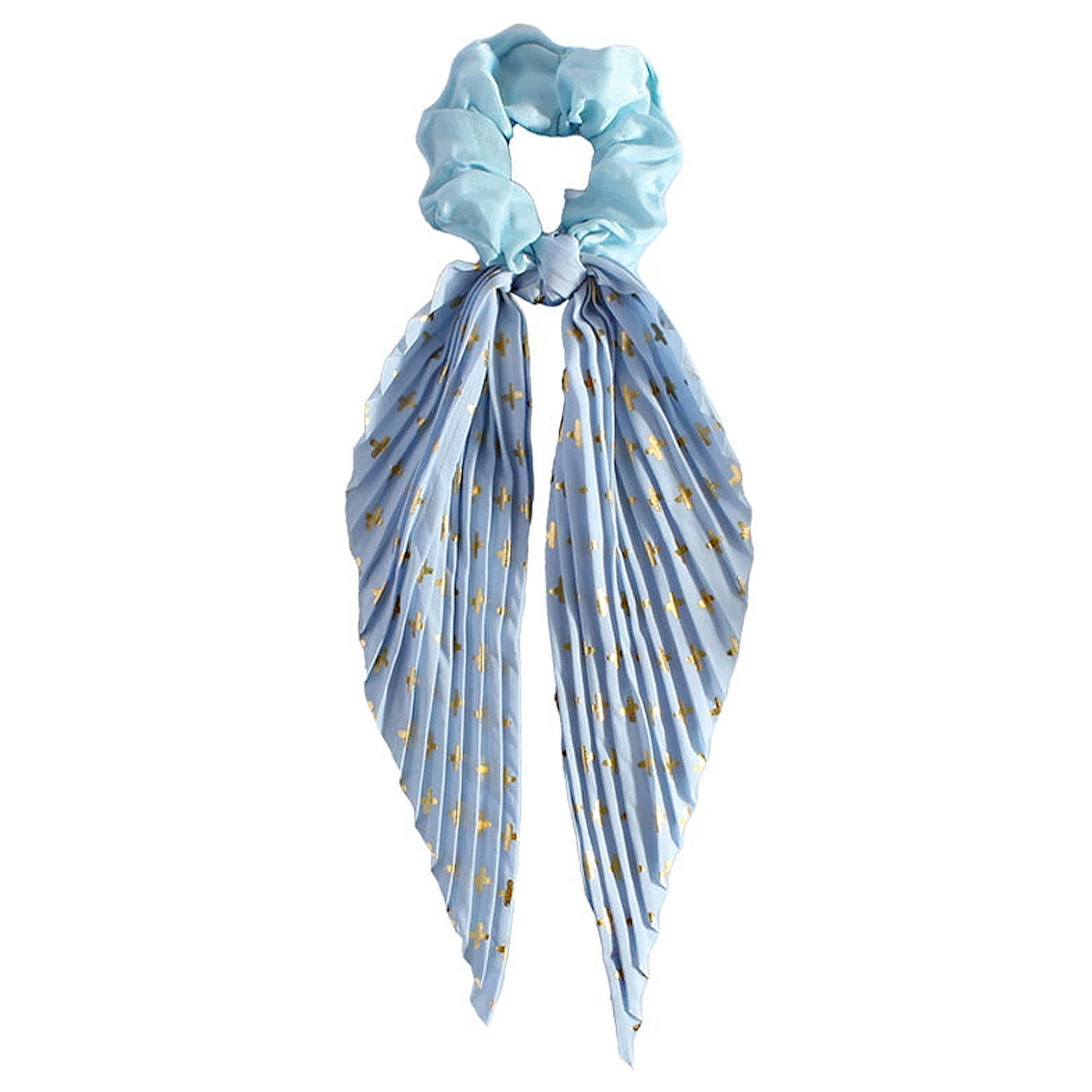 Anna-Kaci Elastic Hair Ties with Long Ribbon, Vintage Boho Hair Scrunchies for Women and Girls