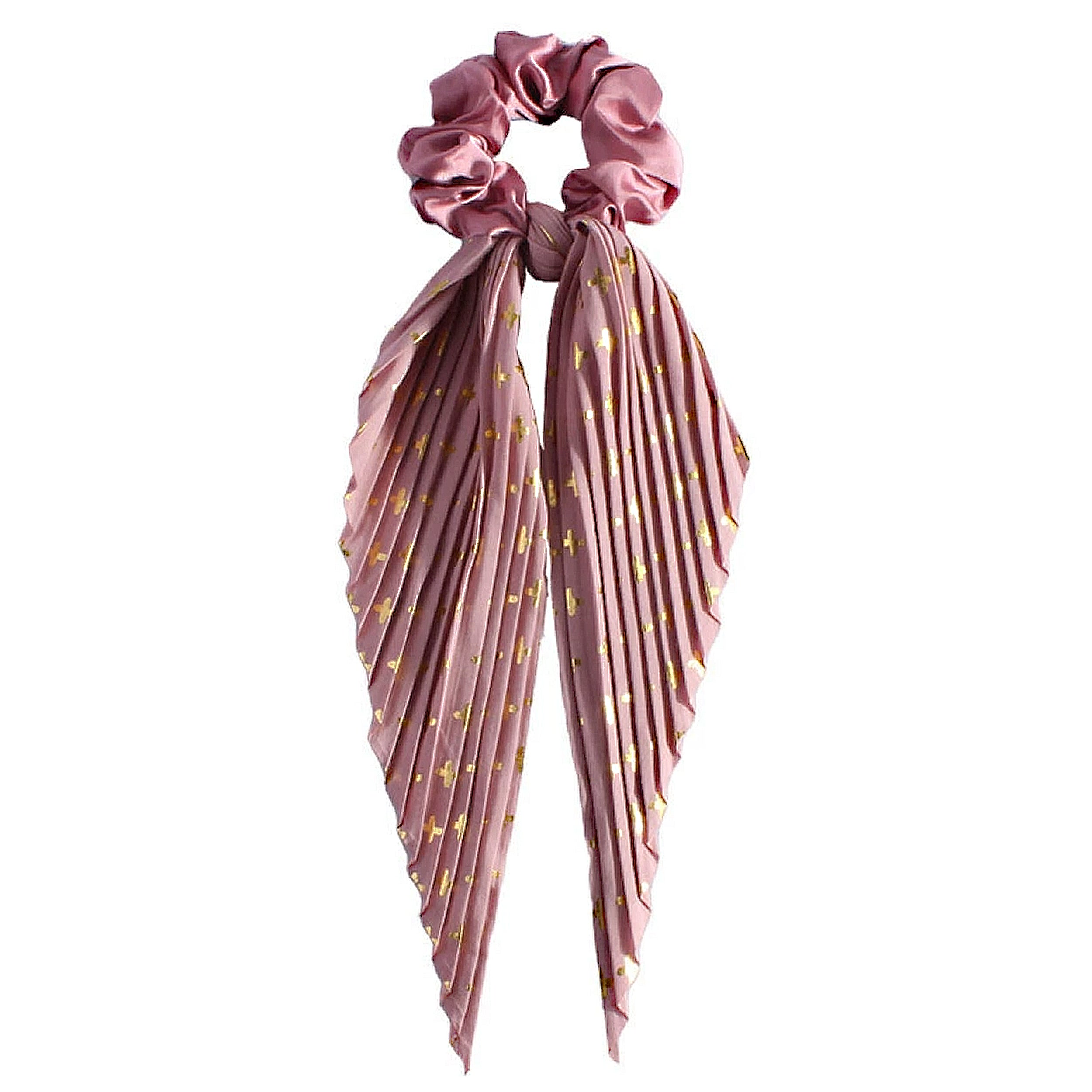 Anna-Kaci Elastic Hair Ties with Long Ribbon, Vintage Boho Hair Scrunchies for Women and Girls