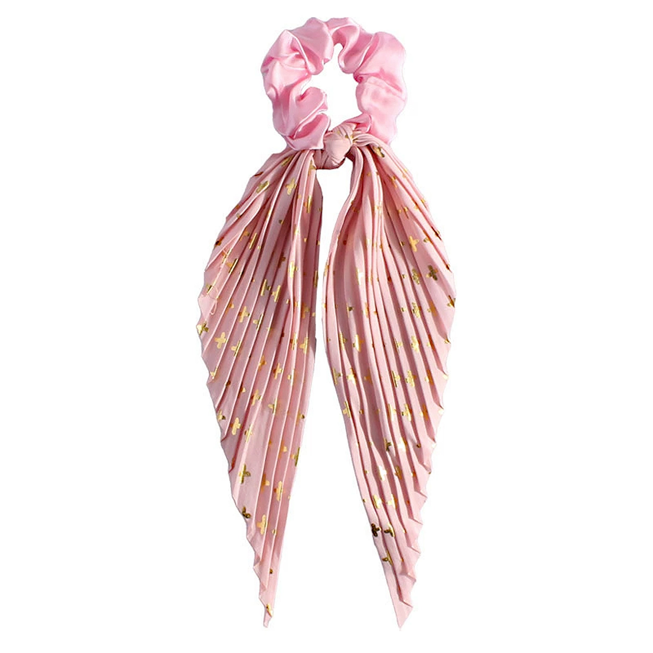 Anna-Kaci Elastic Hair Ties with Long Ribbon, Vintage Boho Hair Scrunchies for Women and Girls