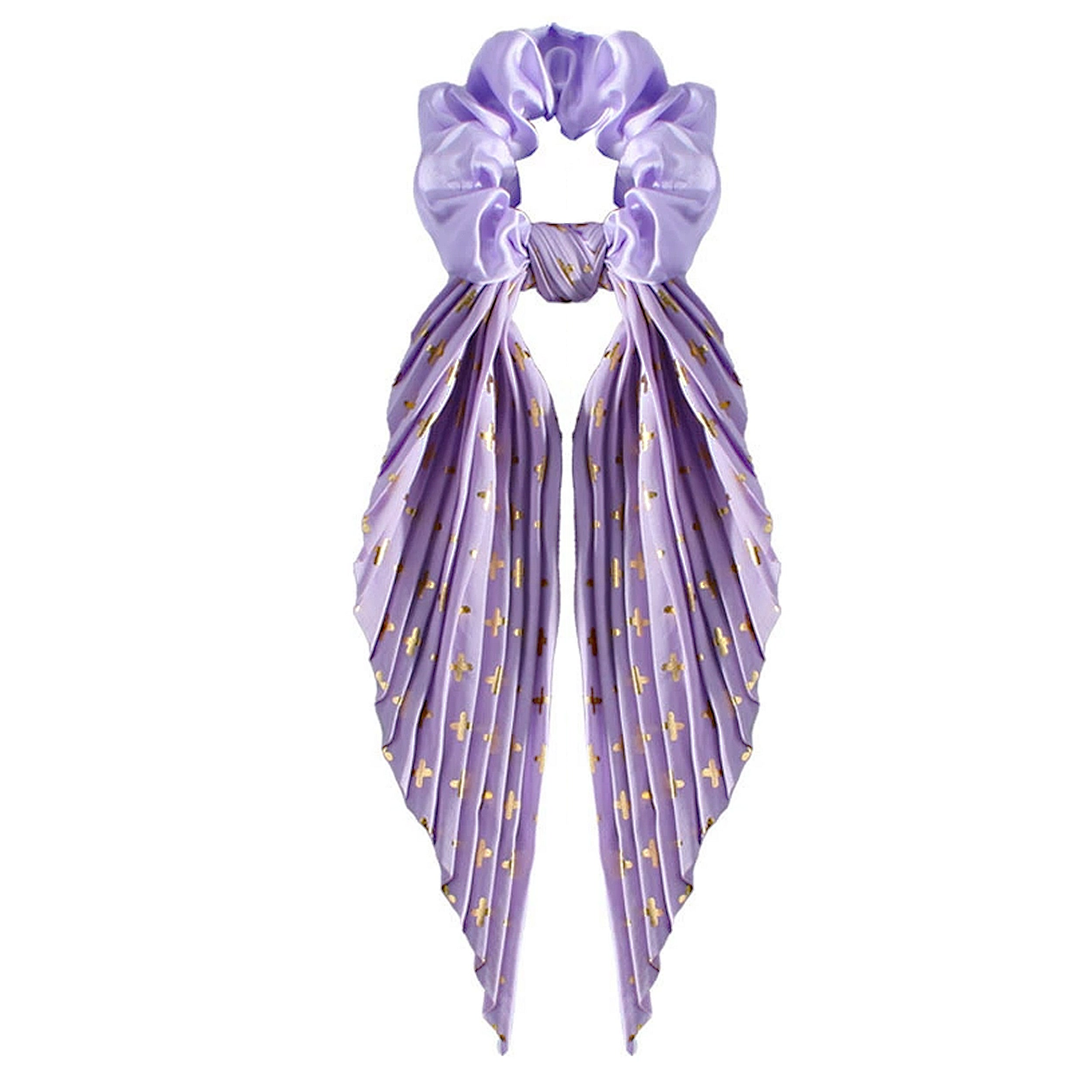 Anna-Kaci Elastic Hair Ties with Long Ribbon, Vintage Boho Hair Scrunchies for Women and Girls