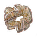 Anna-Kaci Retro Boho Oil Painting Hair Bands Ties Large Floral Scrunchies Elastic Hair Accessories for Women
