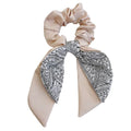 Anna-Kaci Fashion Elastic Hair Ties with Bows, Hair Scrunchies with Knotted Bow Ribbon for Women