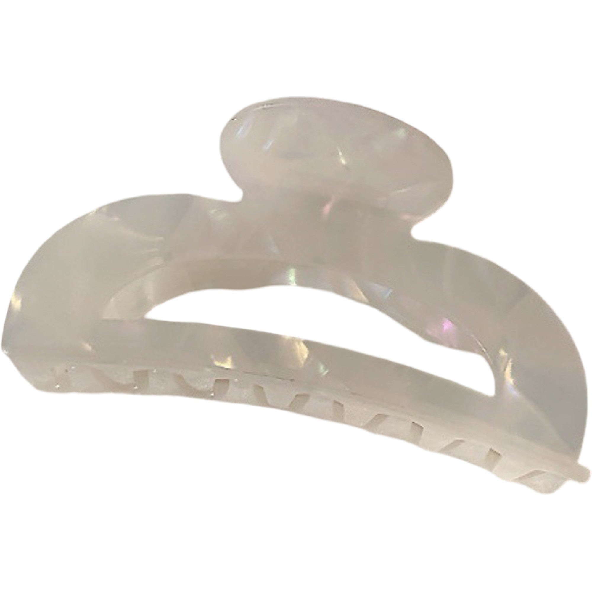 Anna-Kaci Smooth Finish Hair Claw Clip with Curved Shape and Secure Hold Design