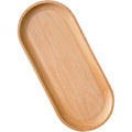 Anna-Kaci Wooden Oval Serving Tray for Tabletop Decoration and Everyday Organization