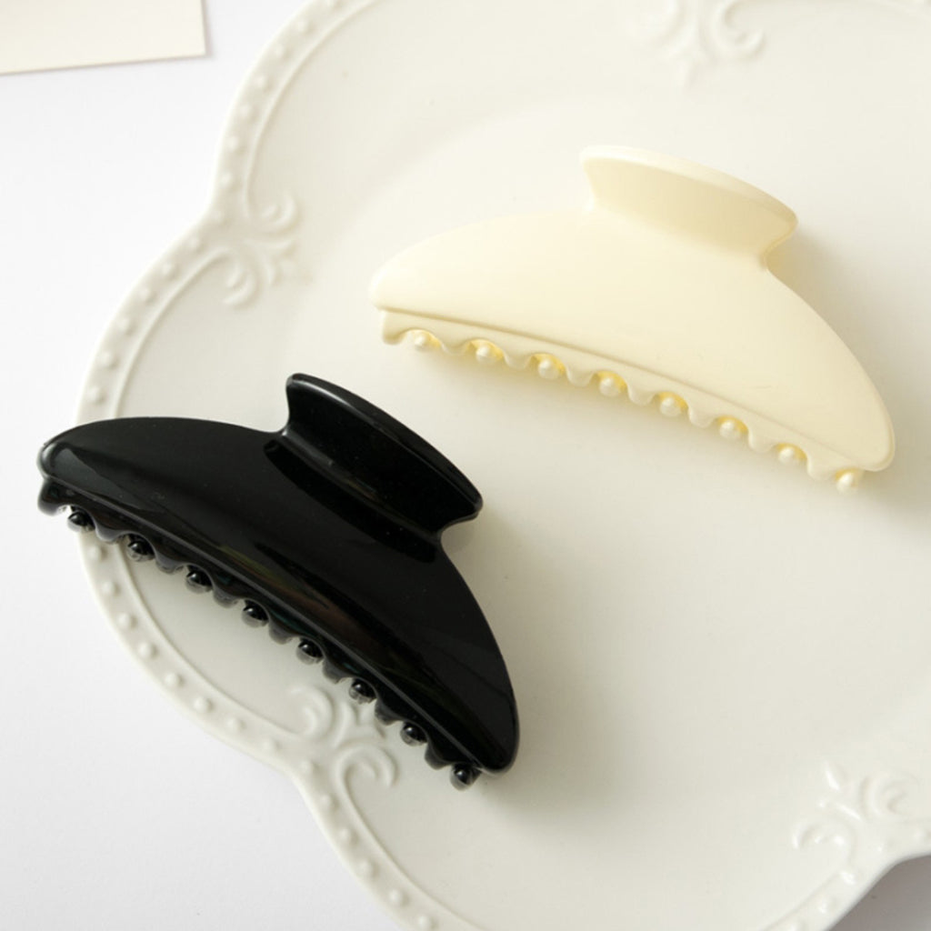 Anna-Kaci Curved Hair Claw Clip with Smooth Finish and Secure Hold