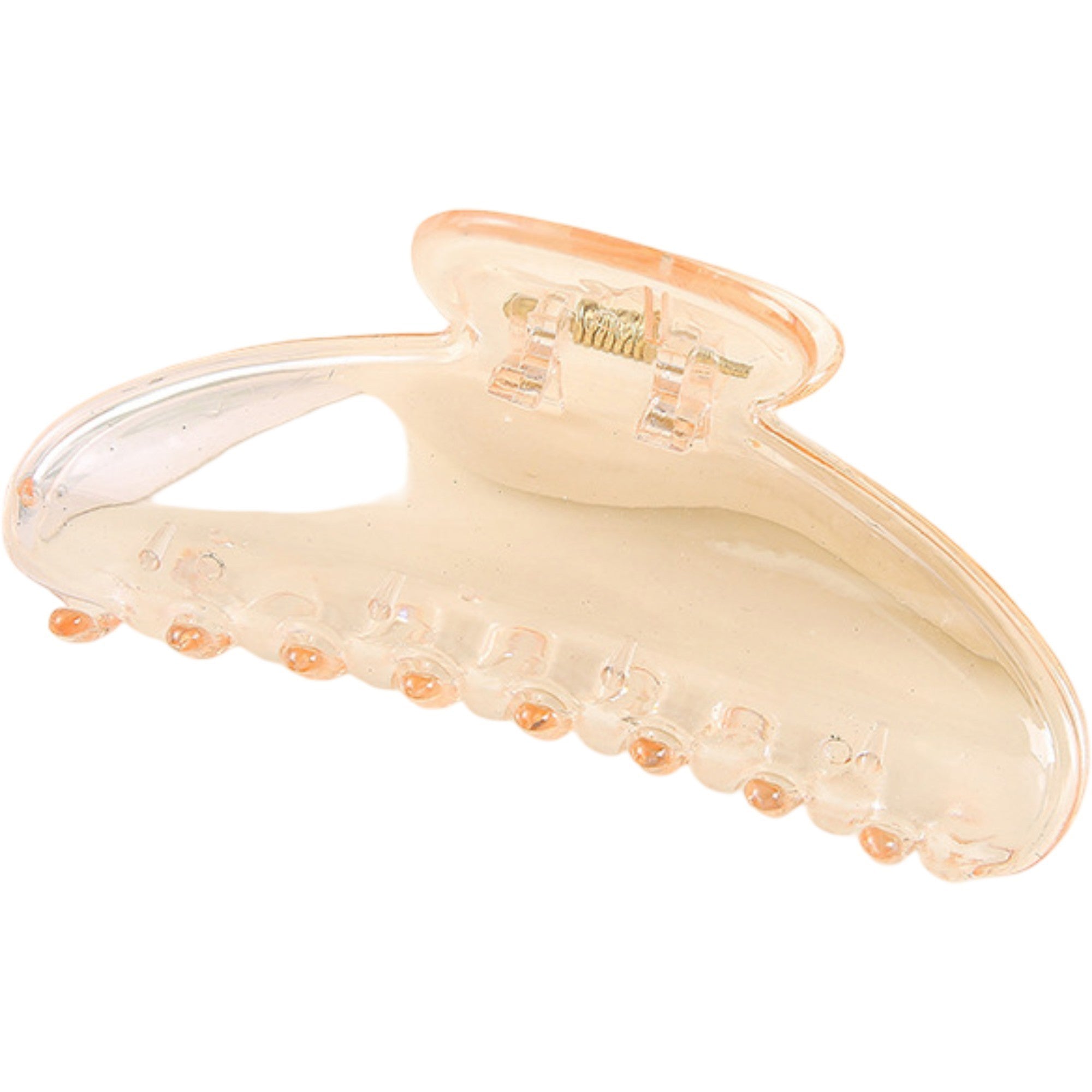 Anna-Kaci Curved Hair Claw Clip with Smooth Finish and Secure Hold