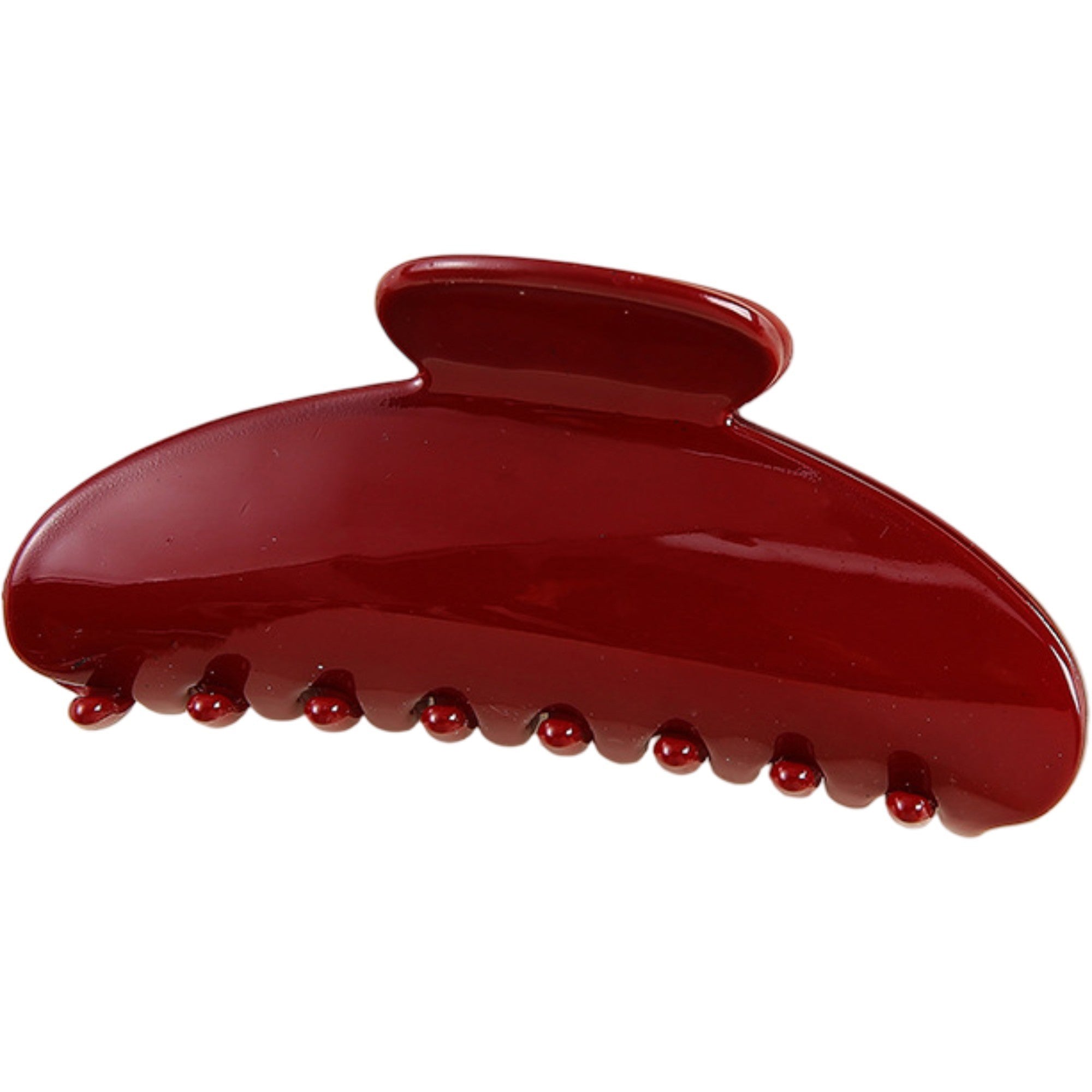 Anna-Kaci Curved Hair Claw Clip with Smooth Finish and Secure Hold