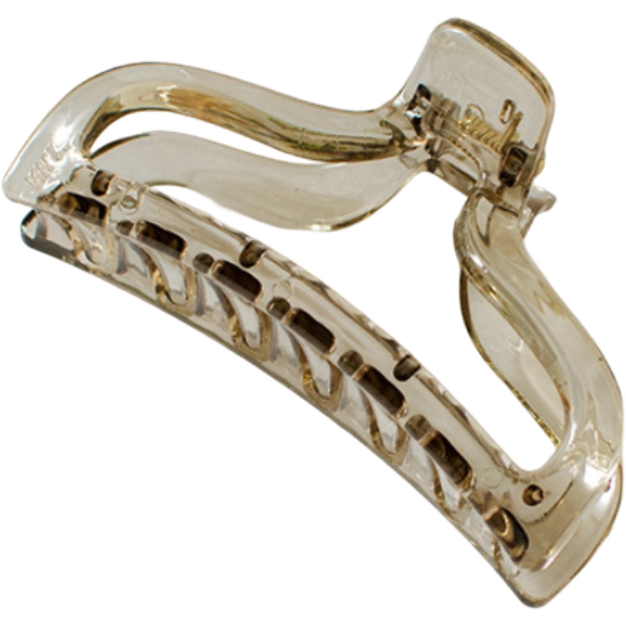 Anna-Kaci Curved Hair Claw Clip with Sculpted Design and Strong Hold