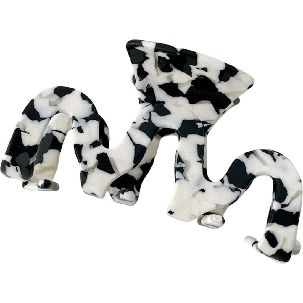 Anna-Kaci Large Marble Pattern Hair Claw Clip with Strong Hold Lightweight Design