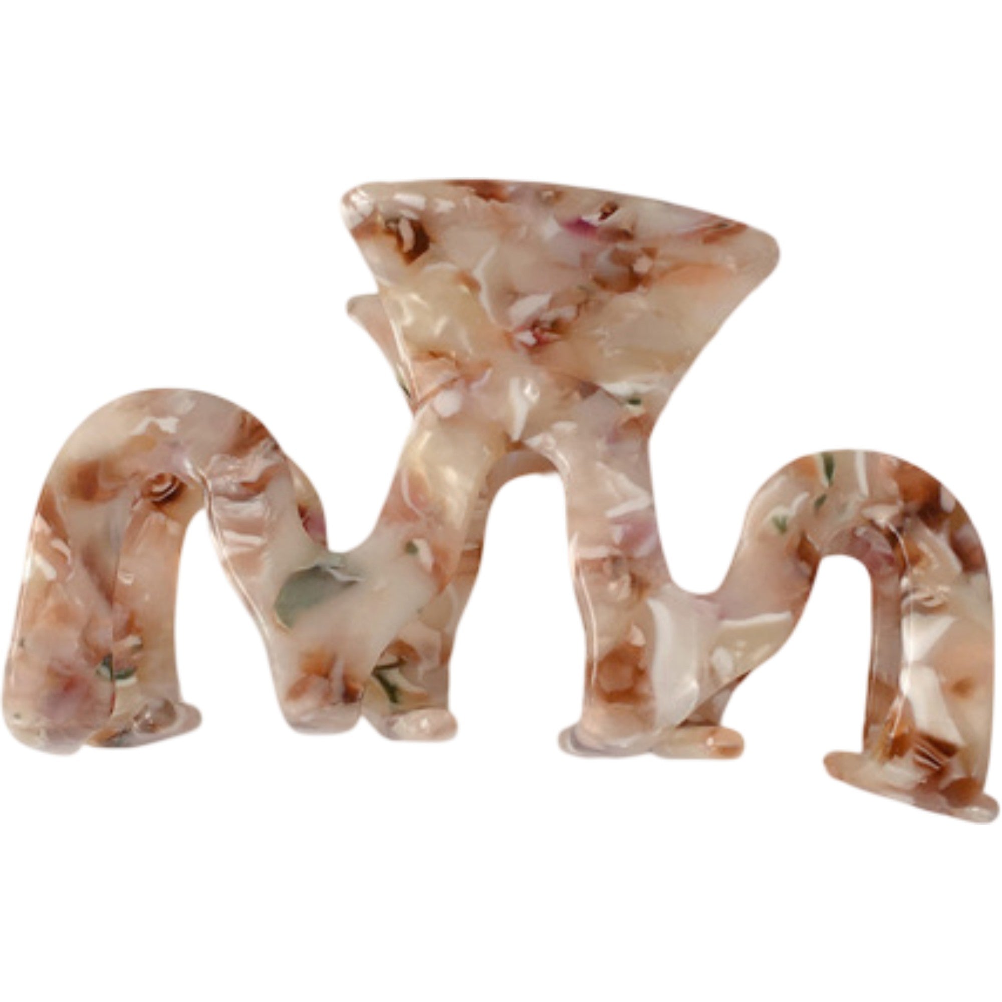 Anna-Kaci Large Marble Pattern Hair Claw Clip with Strong Hold Lightweight Design