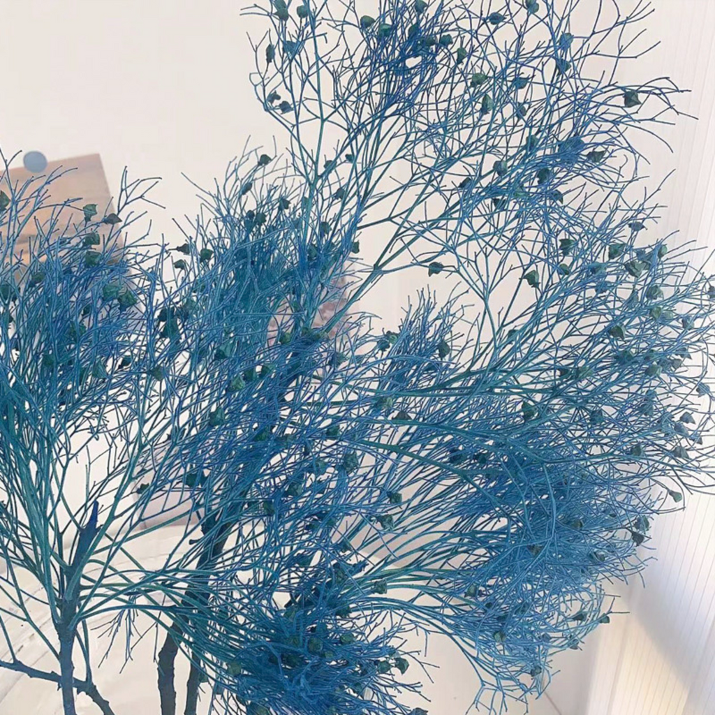 Alilang Decorative Dried Ming Fern Stems for Elegant Home Decoration and Creative Floral Arrangements