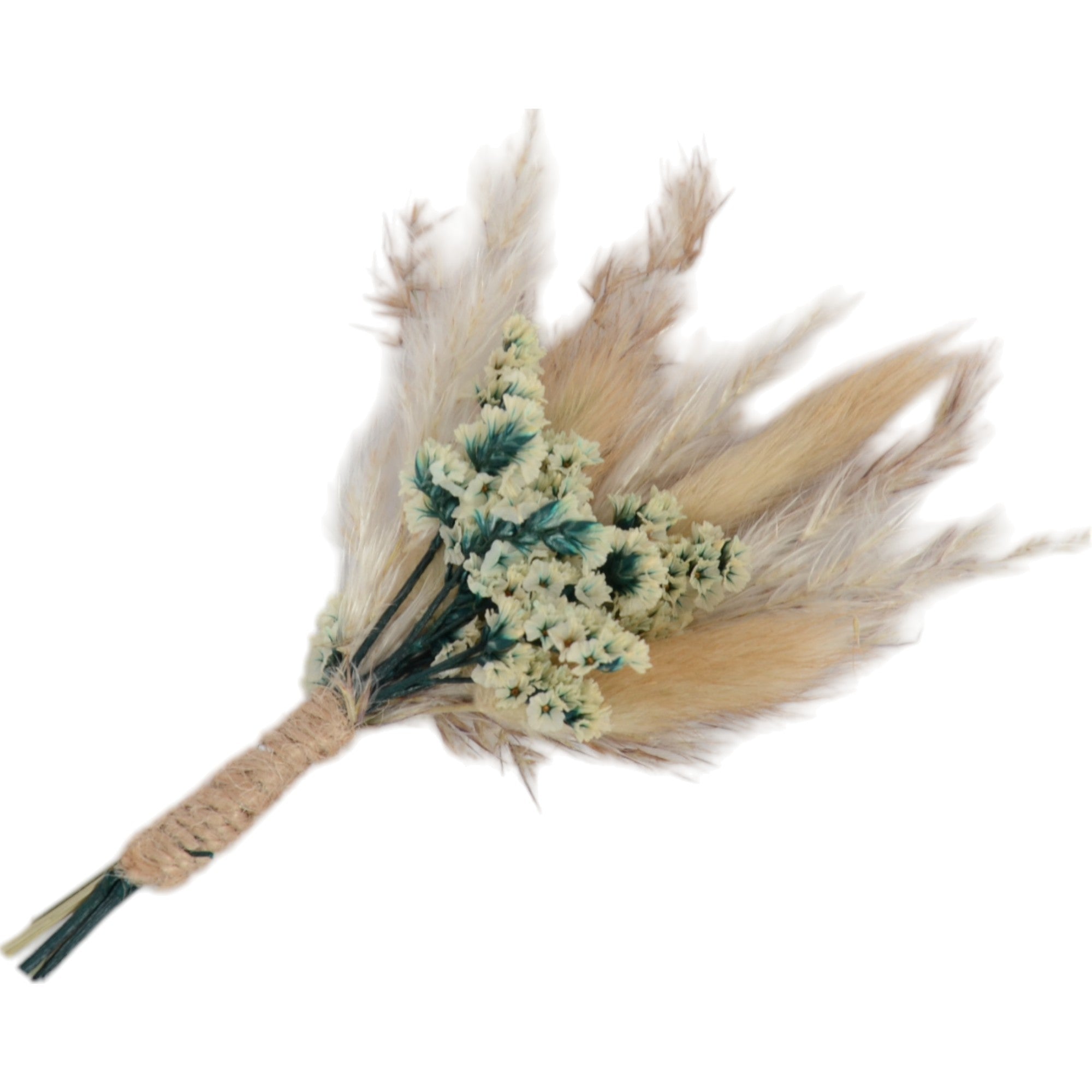 Alilang Decorative Dried Bouquet with Textured Floral Accents for Home Decoration and Gifts